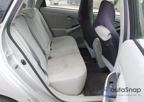 2012 Toyota Prius Two из США, поврежденный, VIN JTDKN3DU8C5537070